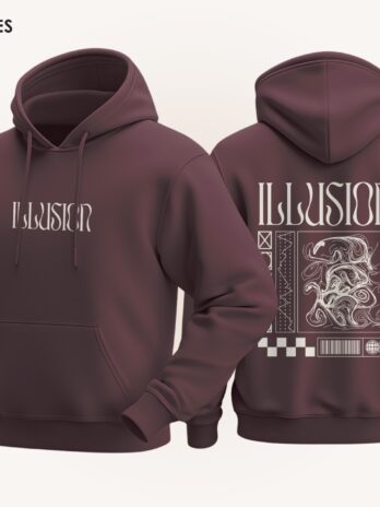 Illusion Oversized Hoodie